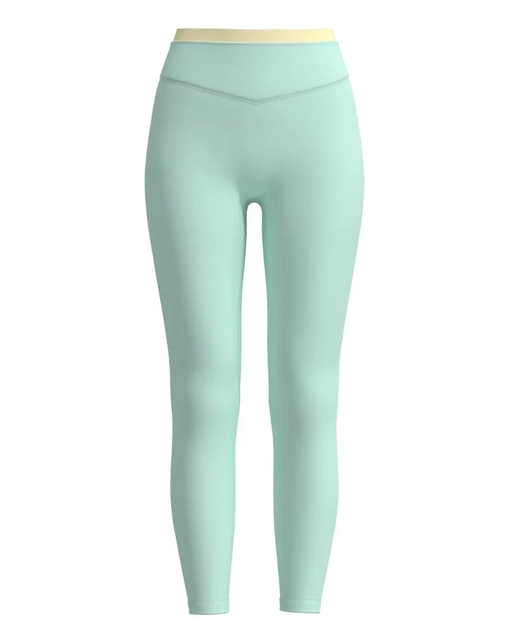 Layered Sculpt Pant V2 - Aqua &amp; Daylight