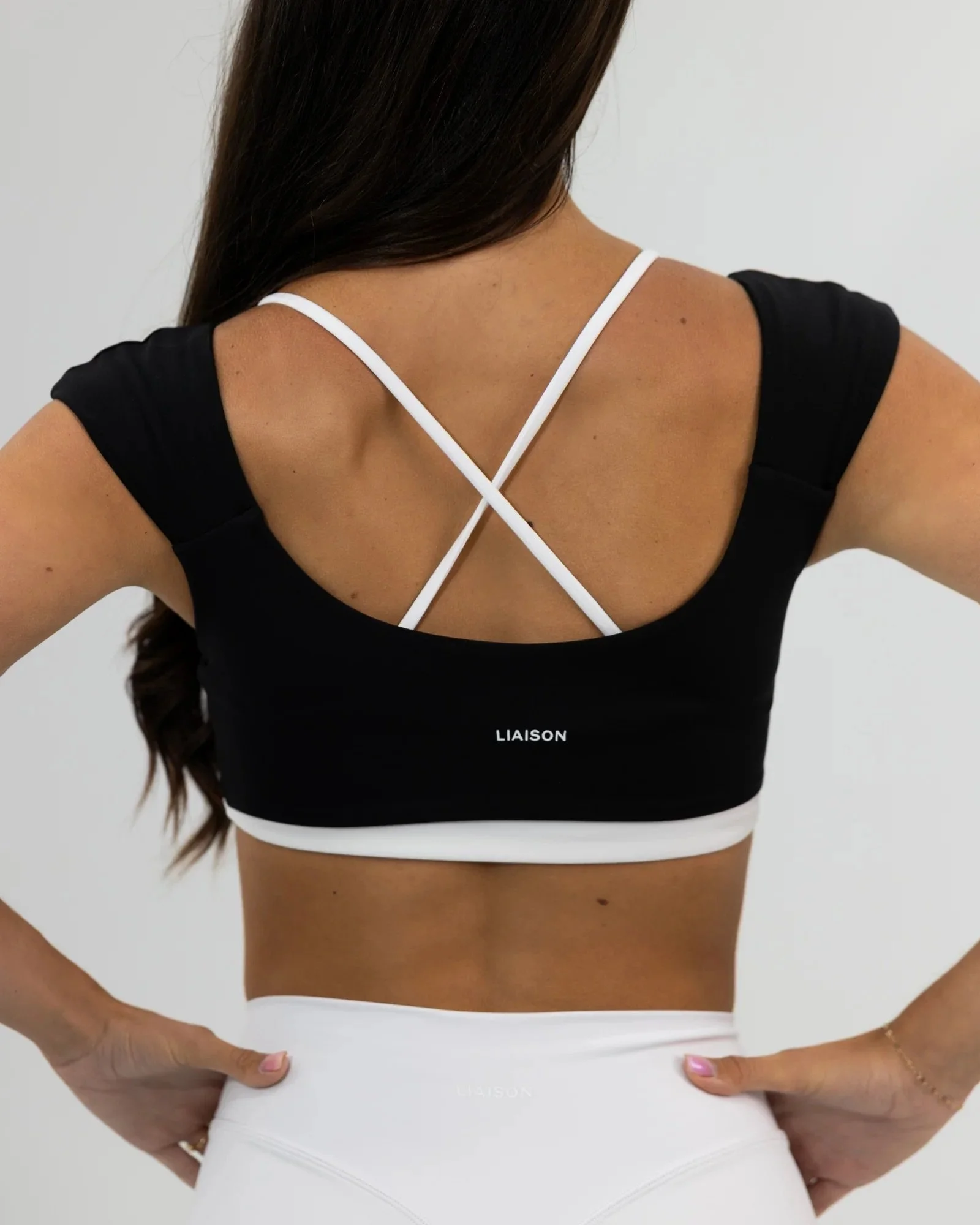 Double Layer Darling Bra - Black &amp; White