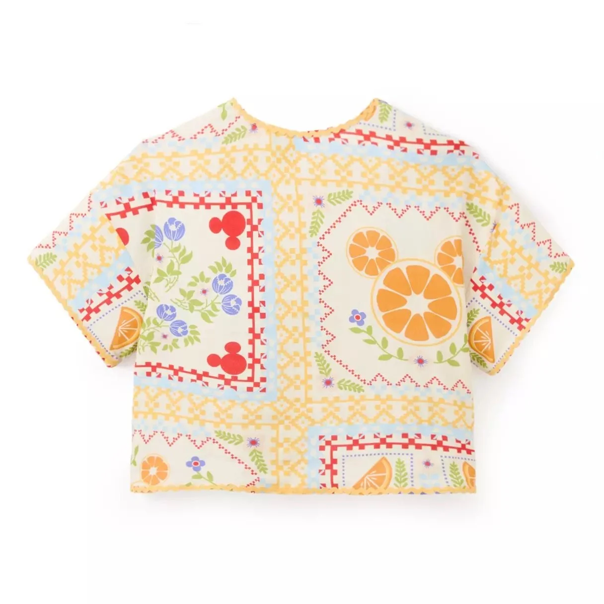 Mickey Mouse Icon Oranges Top