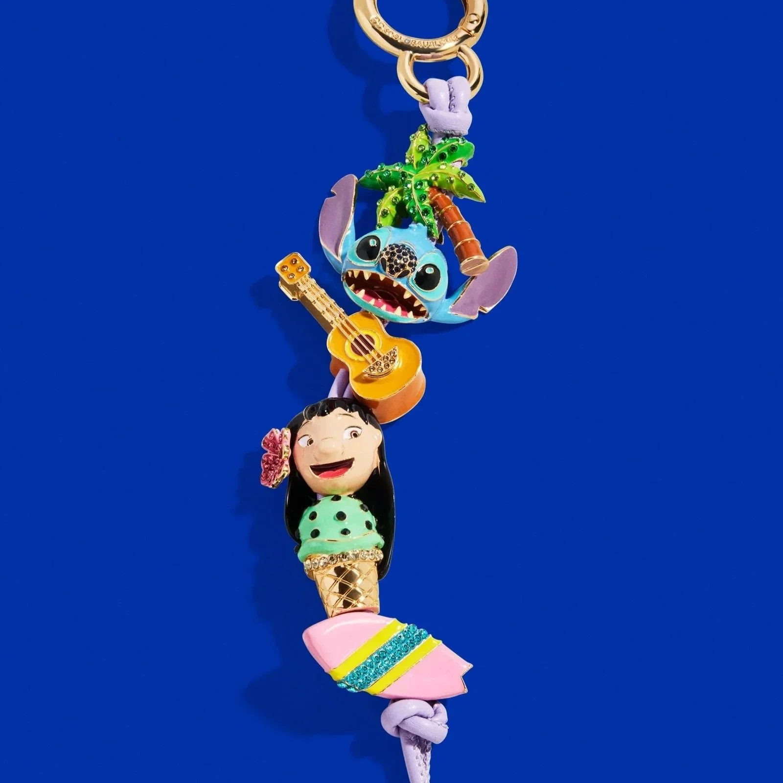 New Disney BaubleBar Lilo and Stitch Bag Charm