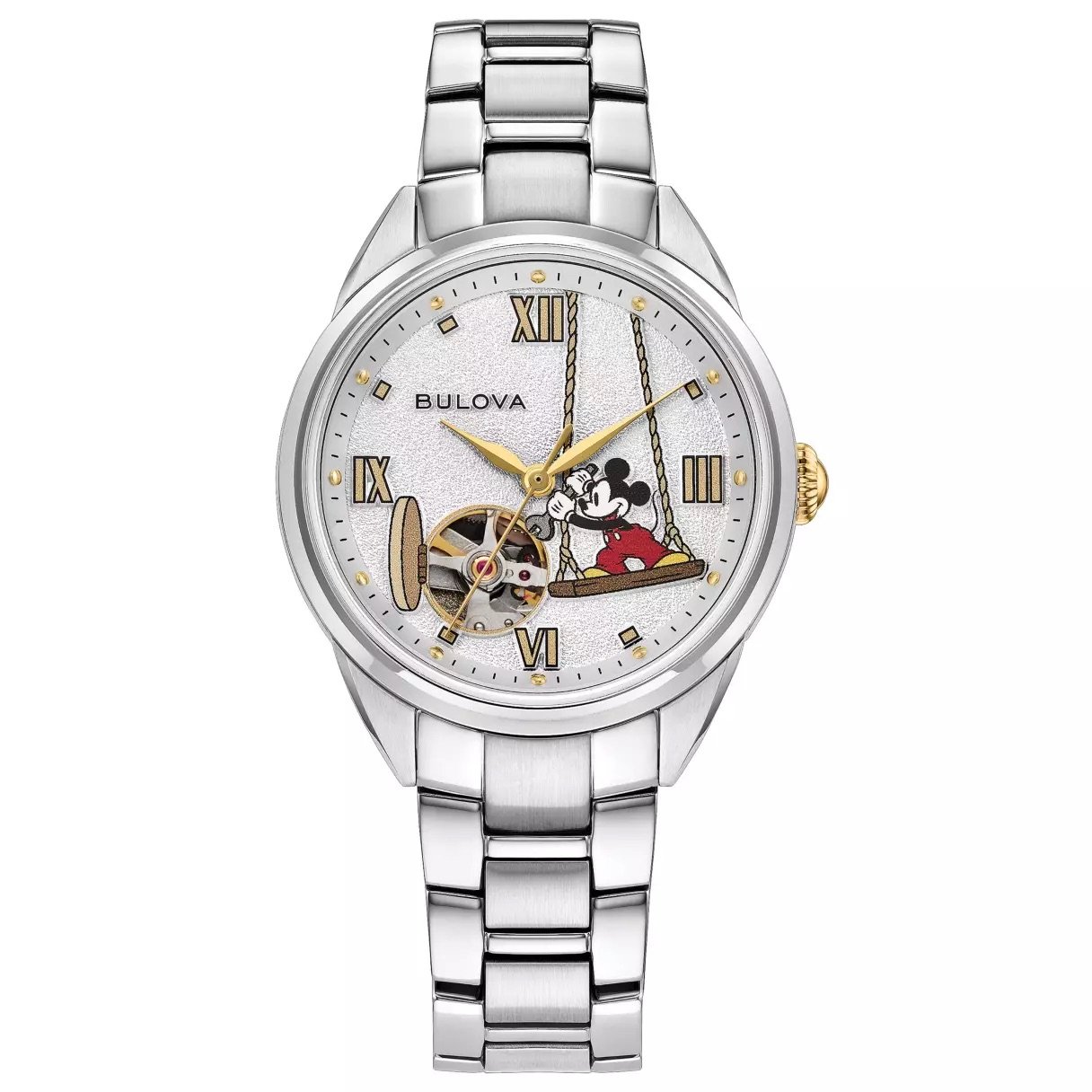 Mickey Clock Cleaners Bulova Watch