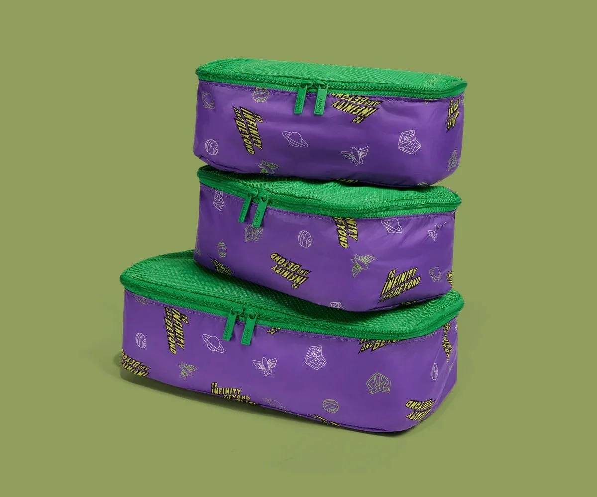 Kids Packing Cubes&nbsp;- Buzz Lightyear Purple