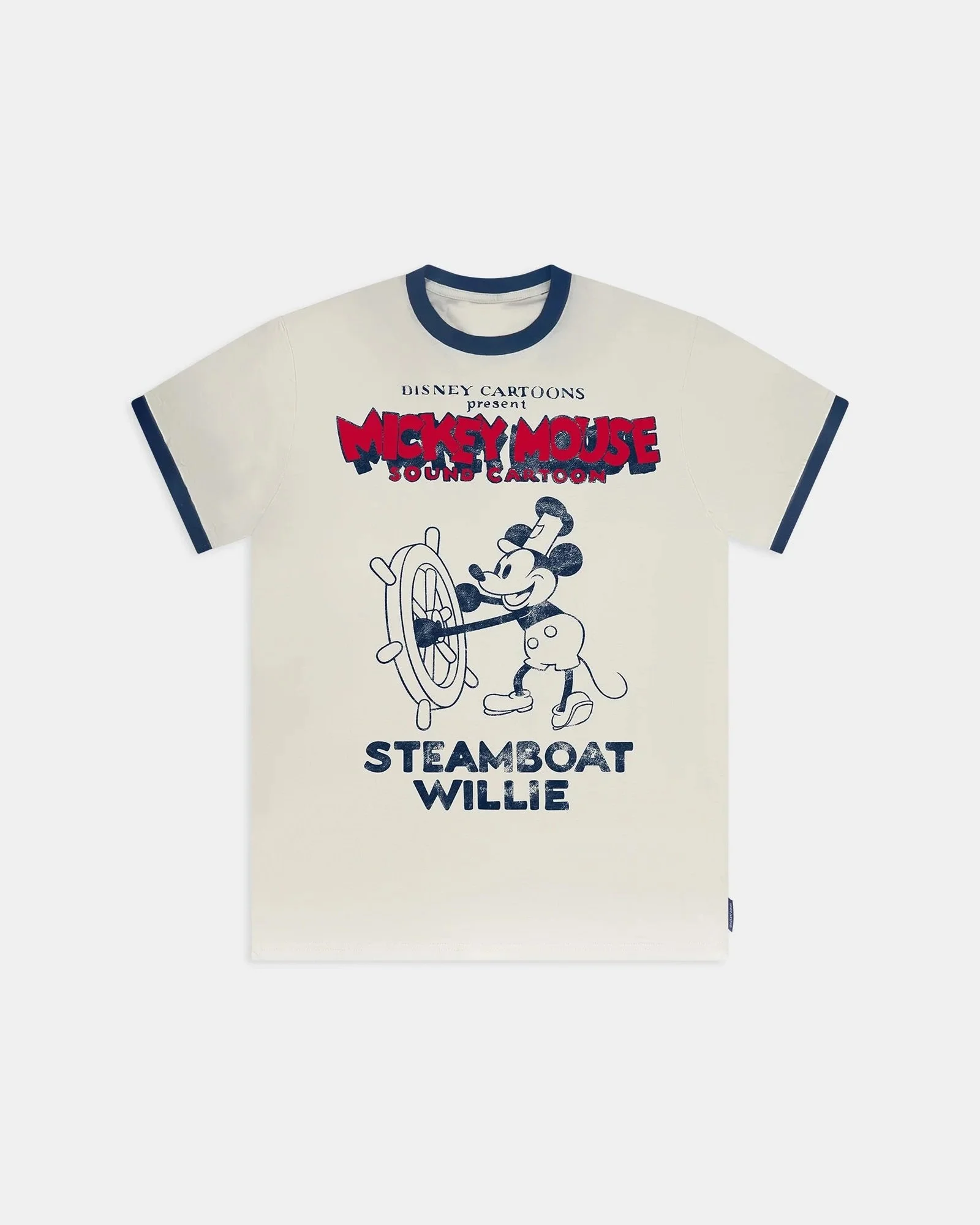 Steamboat Willie Ringer Tee