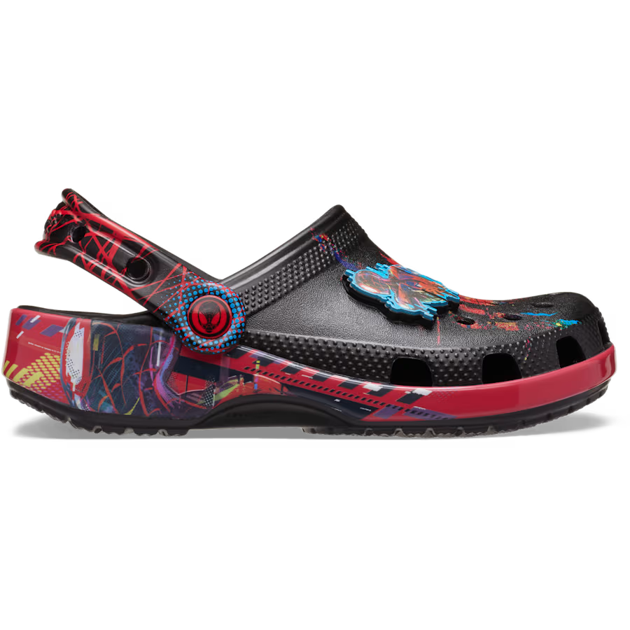 Kids Spiderverse Miles Classic Crocs Clog