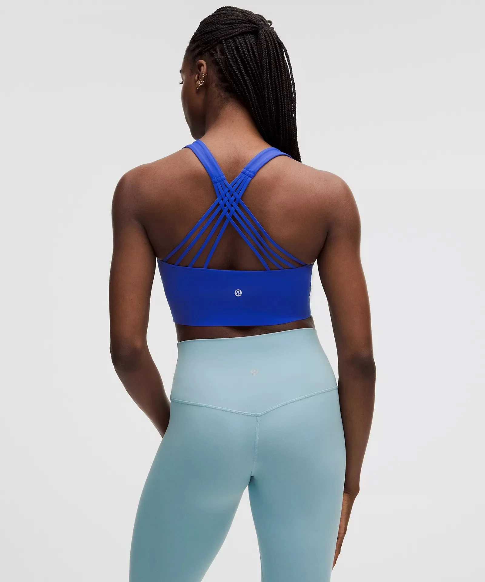 FlexyFlex Strappy Longline Yoga Bra