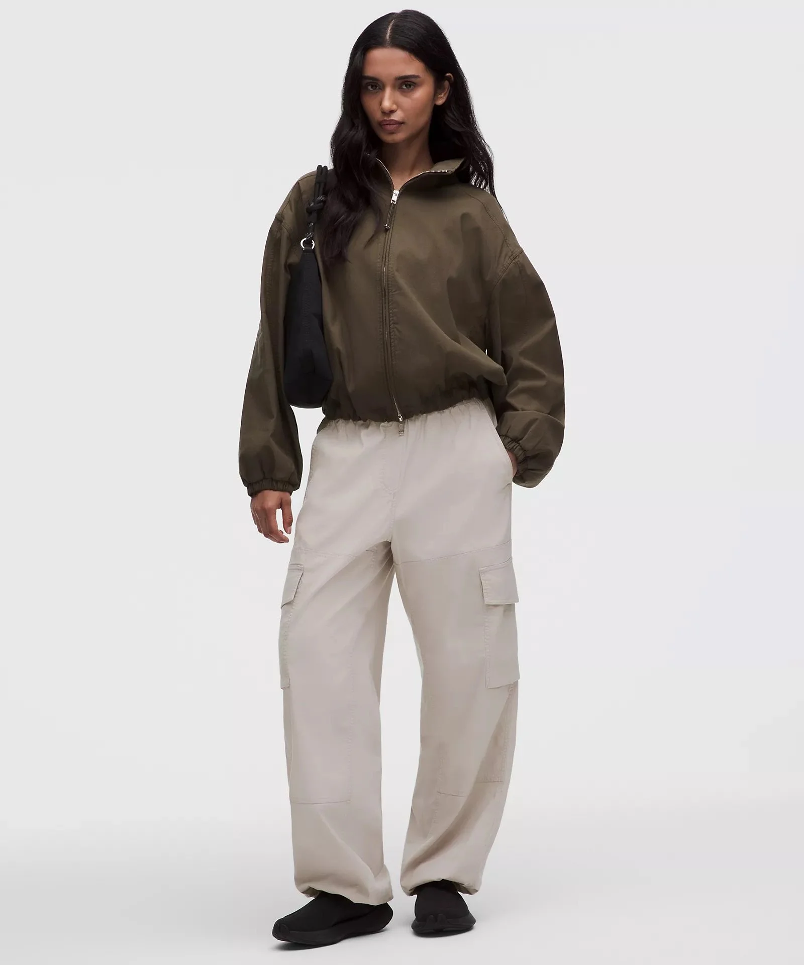 LuluLinen Mid-Rise Cargo Pant