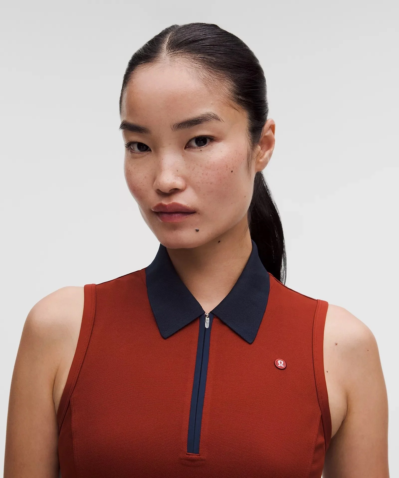 Sleeveless Golf Polo Dress