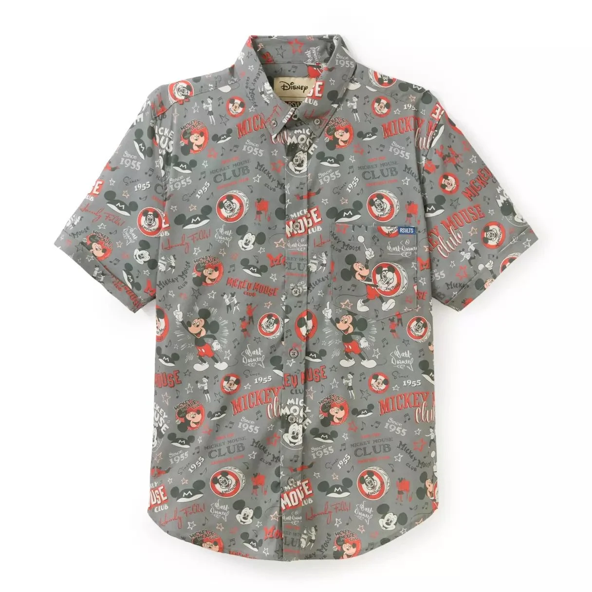 Mickey Mouse Club Button Down Shirt