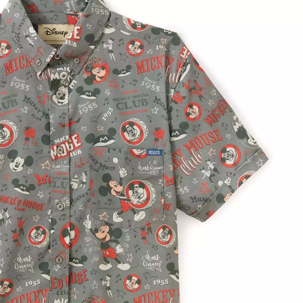 Mickey Mouse Club Button Down Shirt