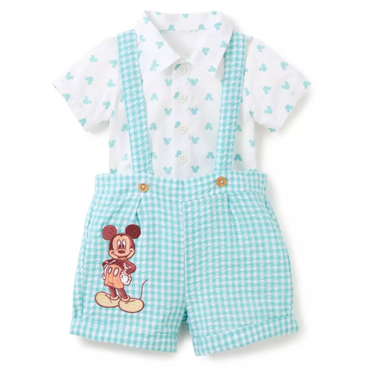 Baby Mickey Bodysuit &amp; Shorts Set