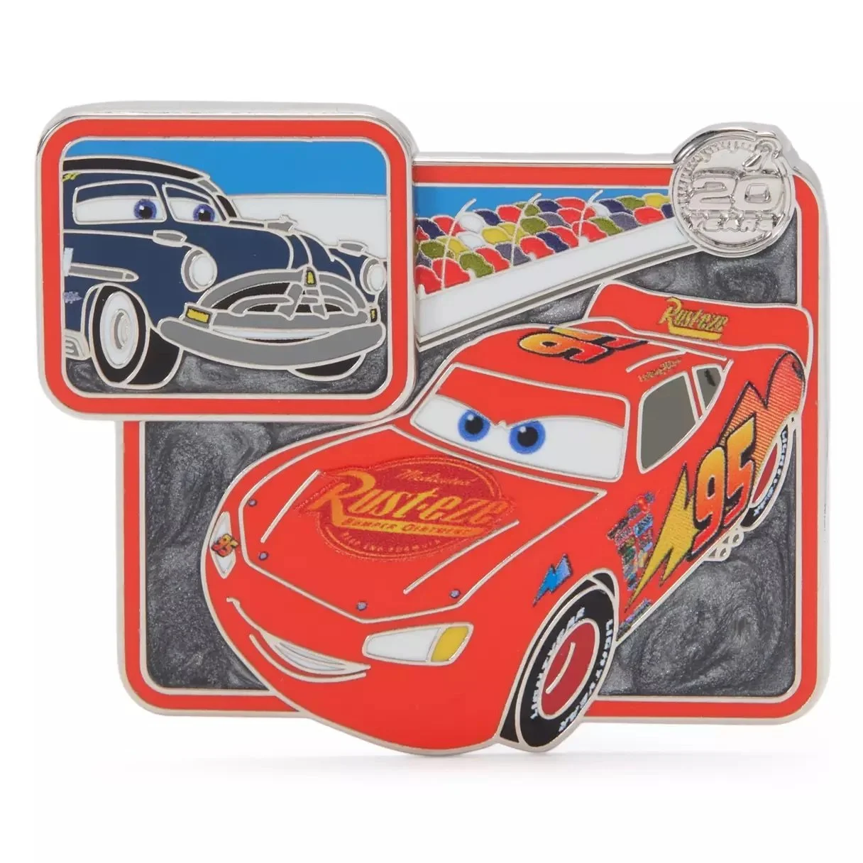 Cars 20th Anniversary Pin