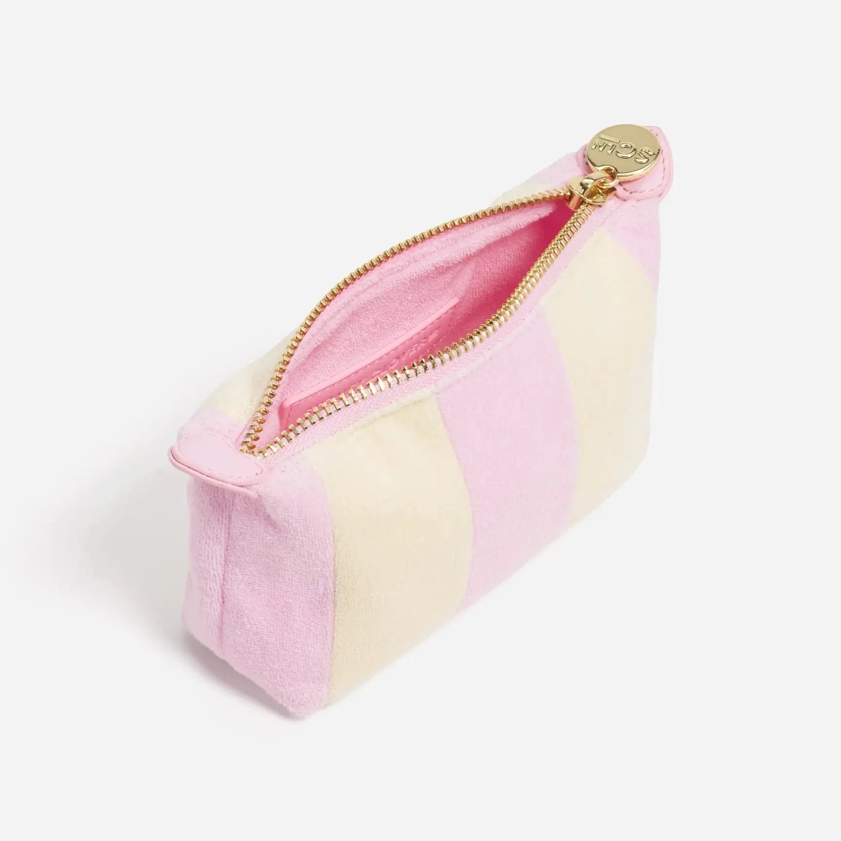 Pouchette 01 - Pink Stripe