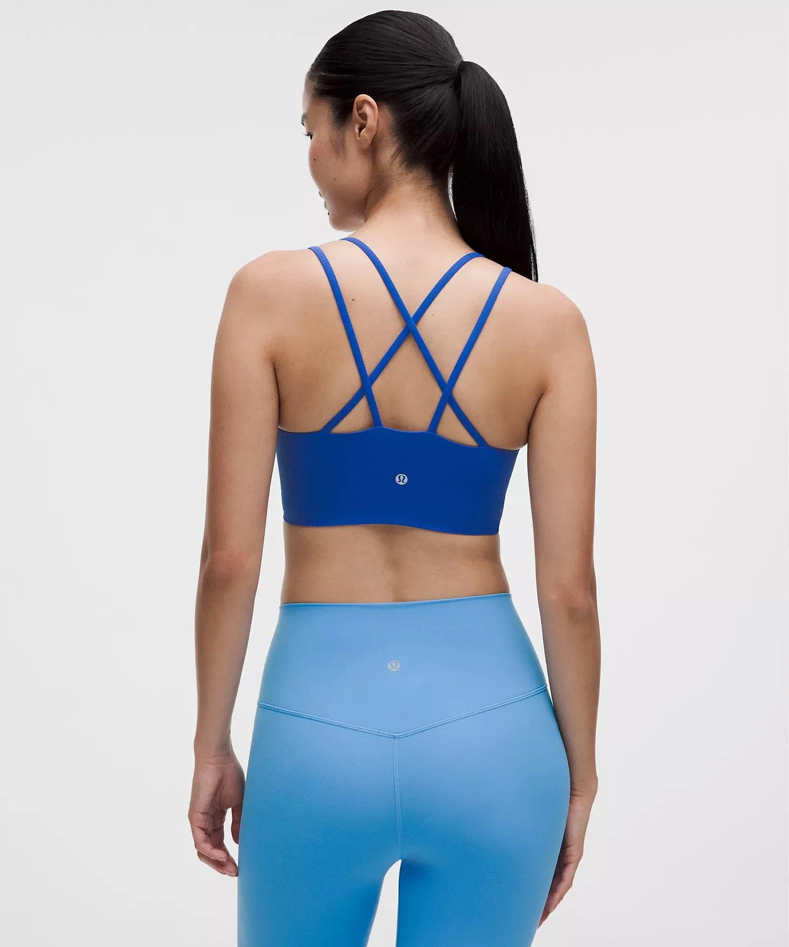 Like a Cloud Ribbed Longline Bra - B/C Cup