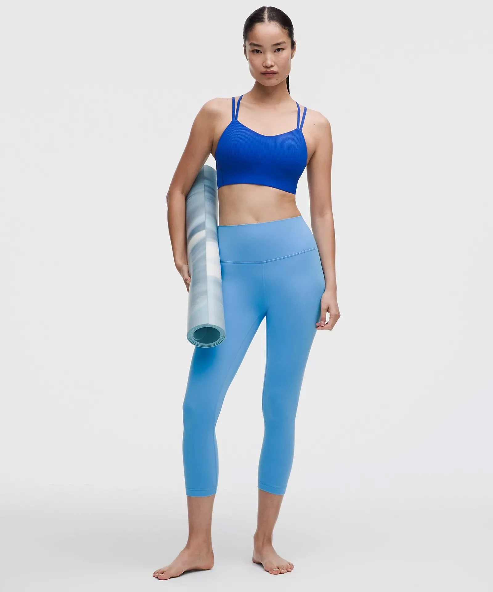 Like a Cloud Ribbed Longline Bra - B/C Cup