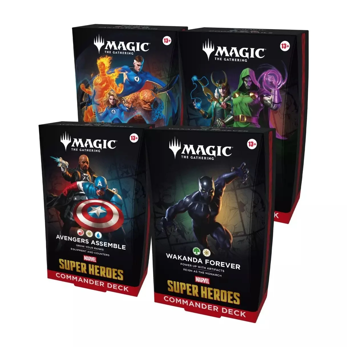 Marvel Super Heroes Magic: The Gathering Commander Deck
