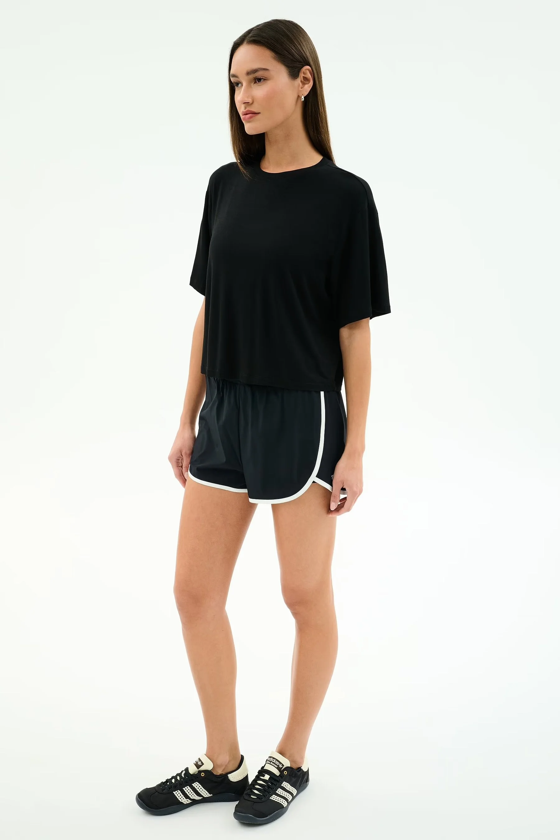 Megan Woven Nylon Run Short