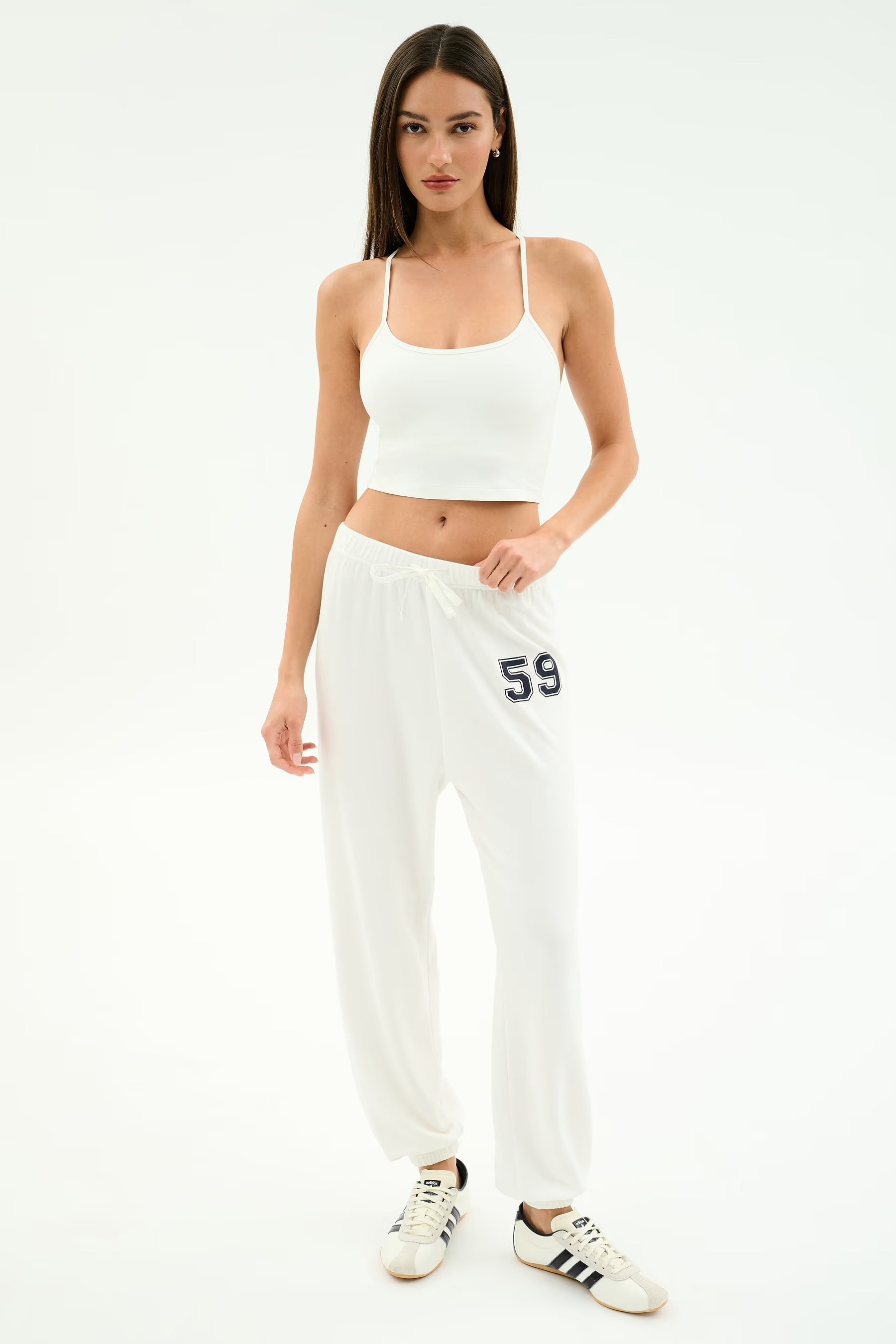 Andie Oversized Fleece Varsity 59 Sweatpant