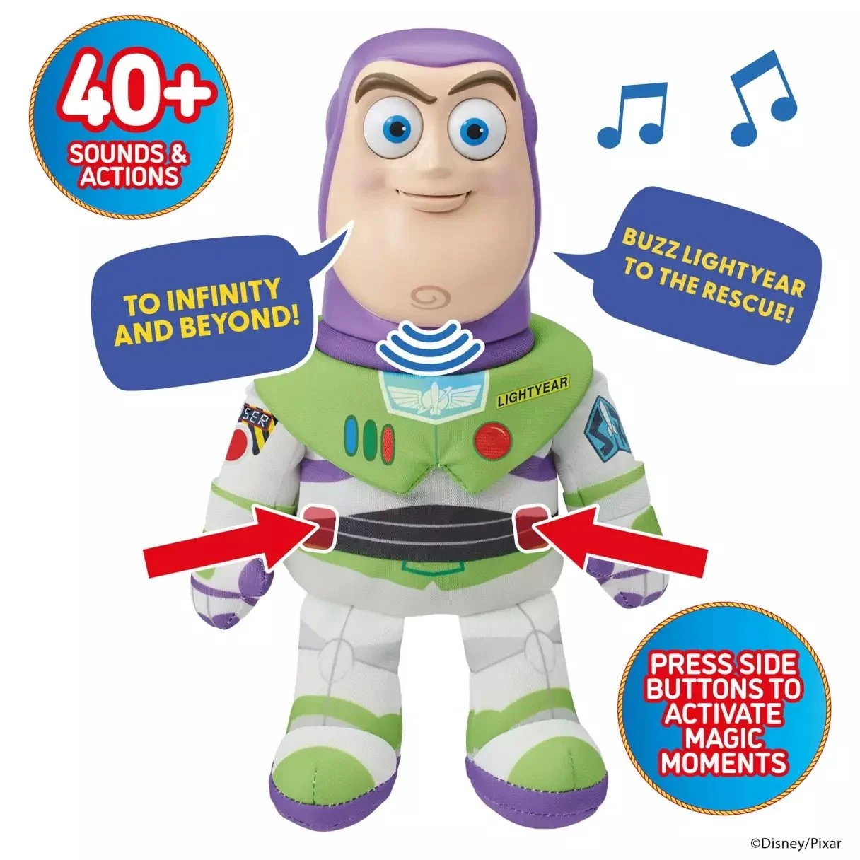 Buzz Lightyear Palm Puppetronic Interactive Talking Action Figure