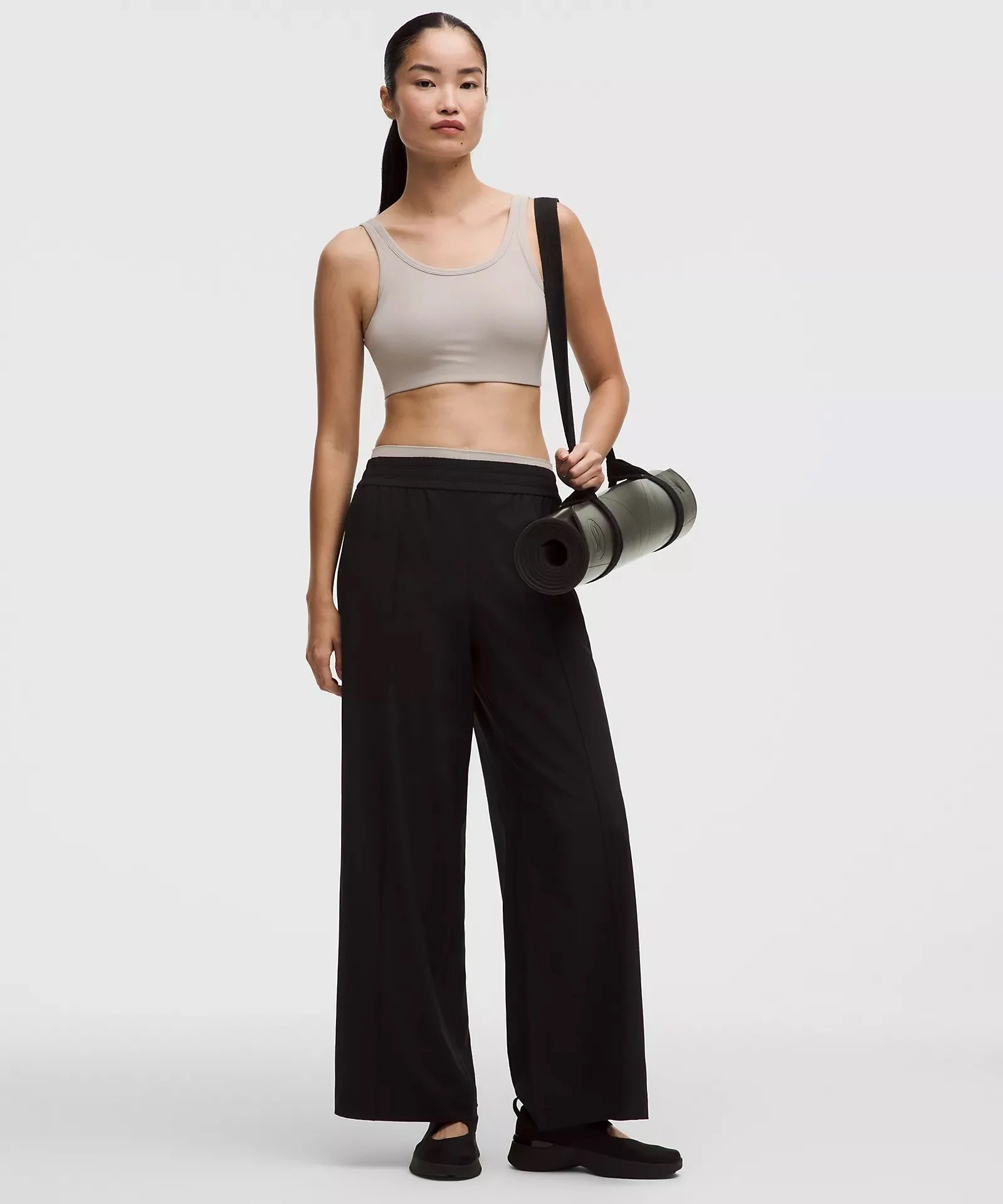 Nulu Ribbed Scoop-Neck Bra