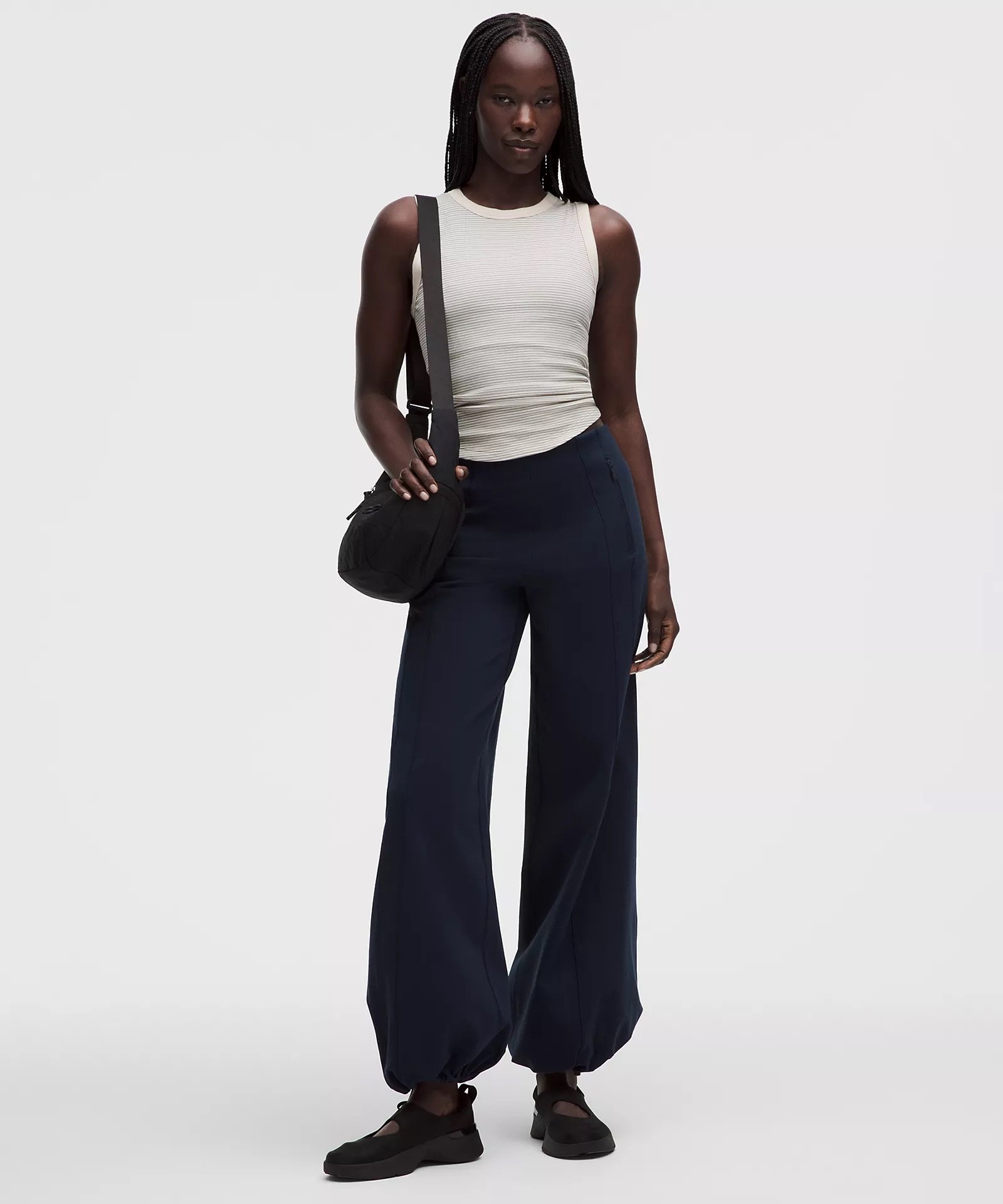 Hold Tight Crewneck Tank Top Waist Length