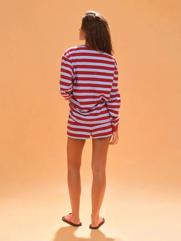 Heavy Cotton Easy Stripe Shorts
