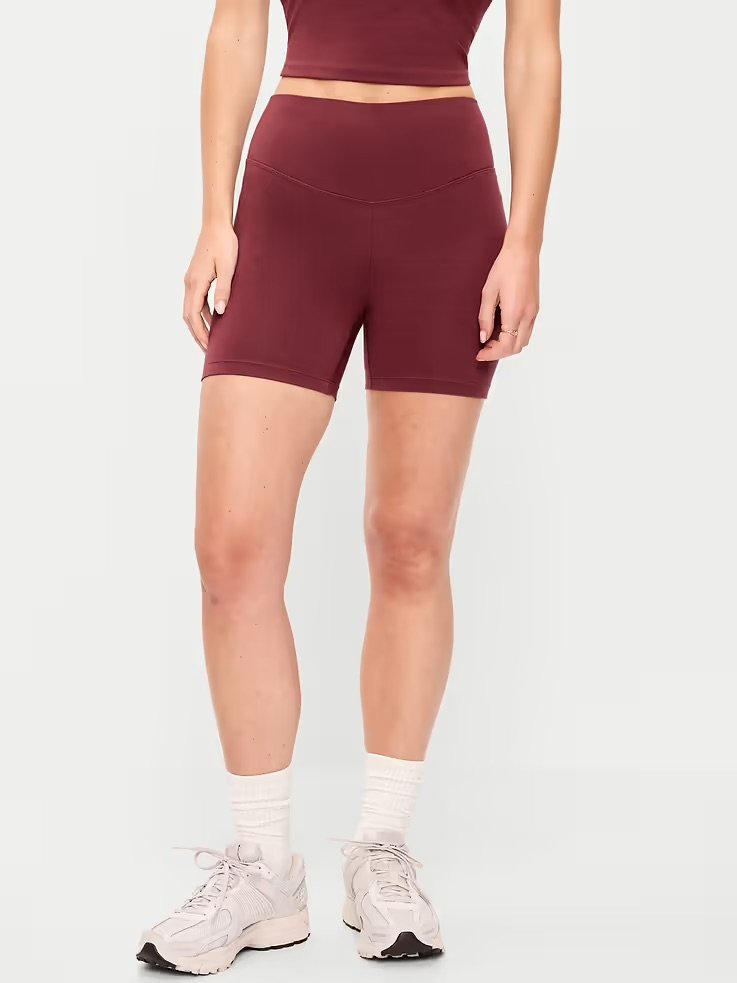 High-Waisted PowerChill Biker Shorts 5”