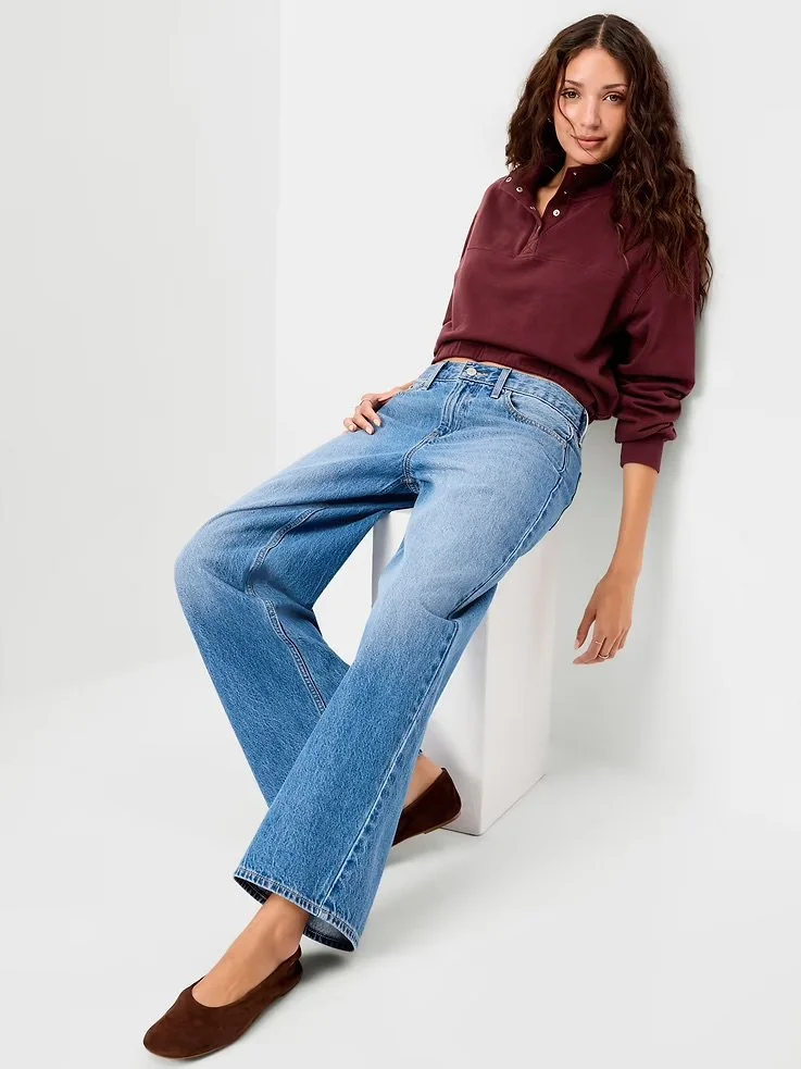 SoComfy Funnel-Neck Sweatshirt