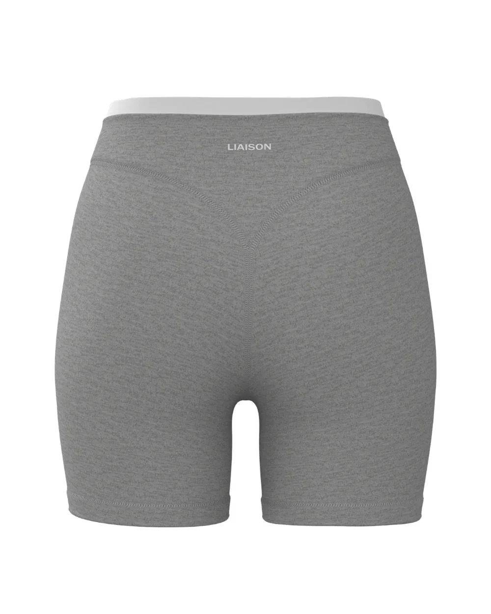 Layered Sculpt Short - Storm &amp; White
