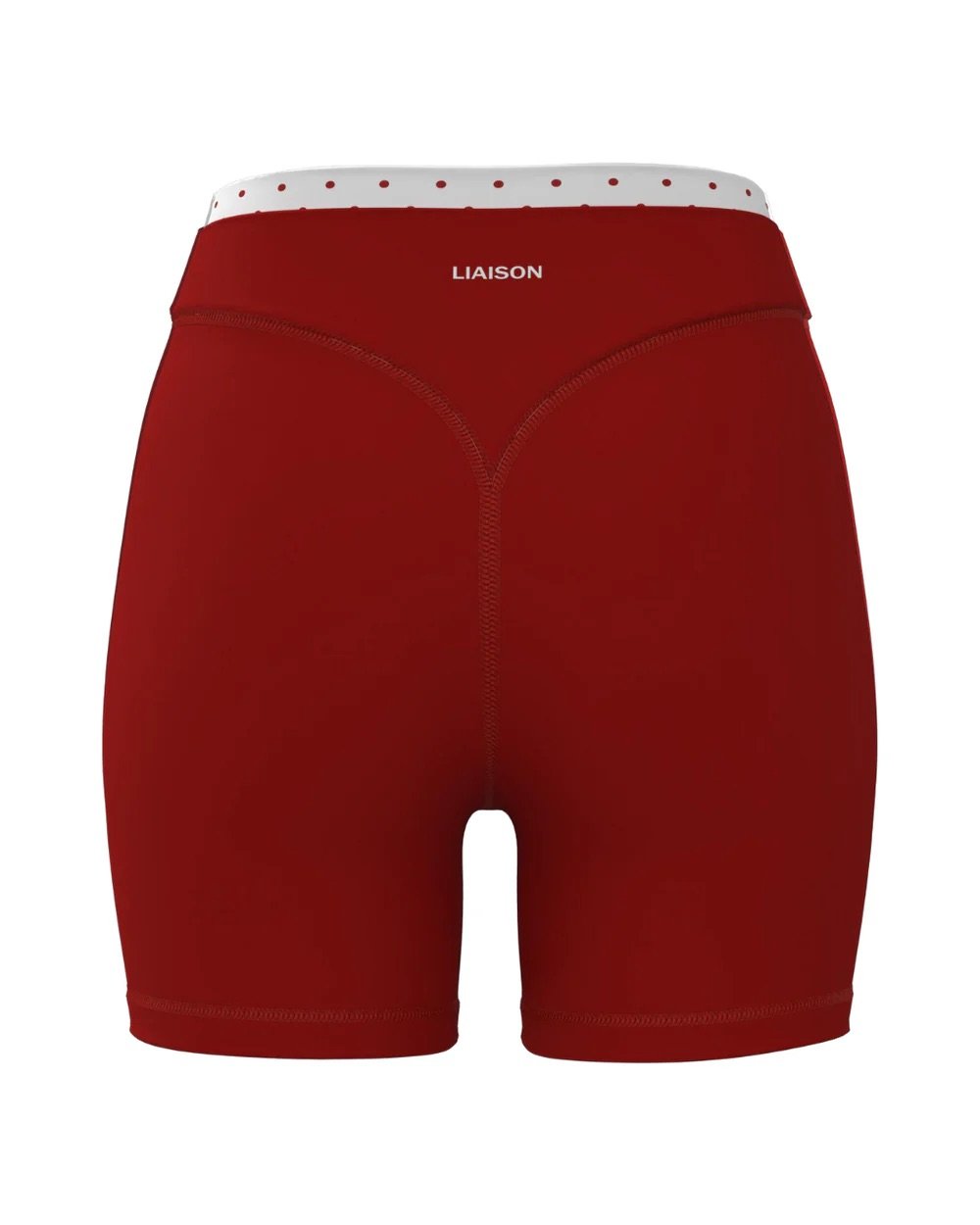 Layered Sculpt Short - Kiss &amp; White Polka Dots