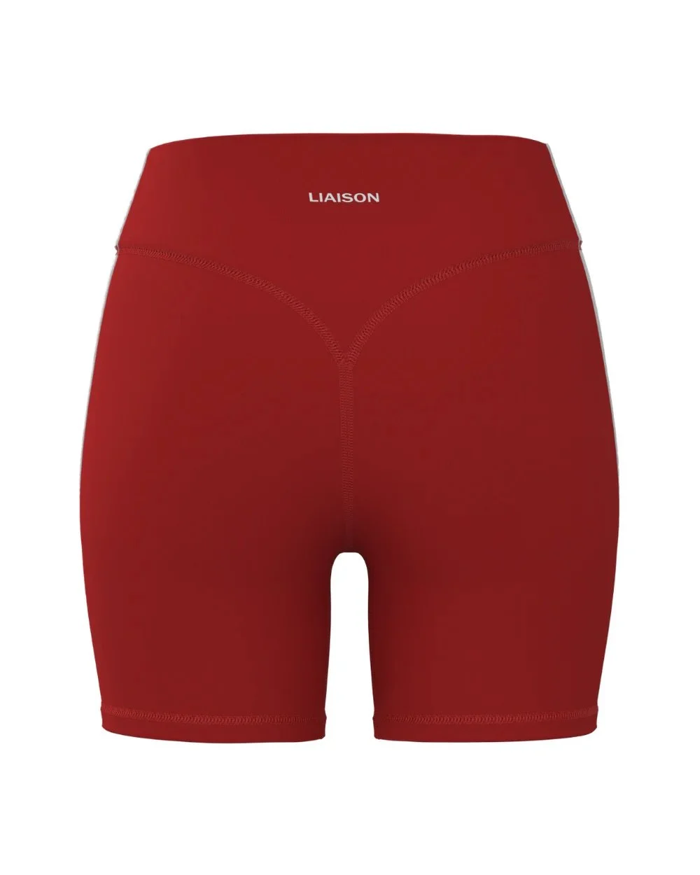 Sporty Stripe Bridge Short - Kiss &amp; White