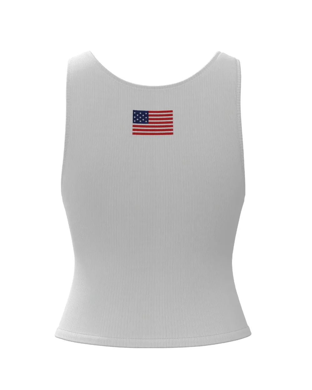 Cotton Americana Tank - White