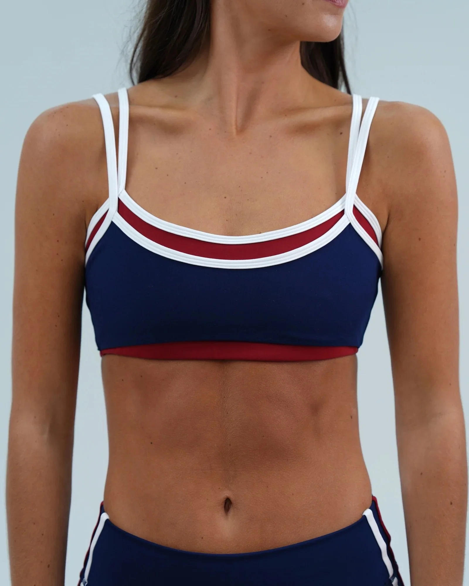 Double Layer Scoop Bra - Americana