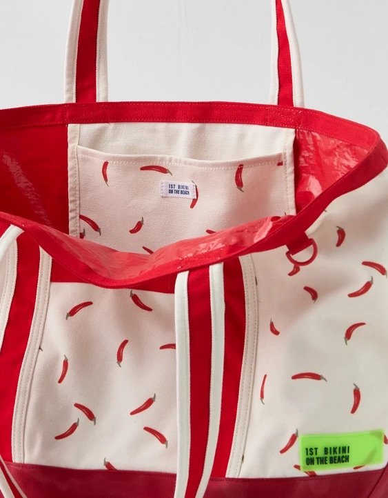 1st Bikini On The Beach Tote Bag