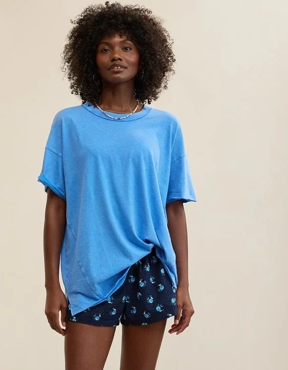 Aerie Oversized Crew Boyfriend T-Shirt