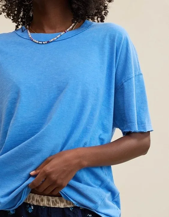 Aerie Oversized Crew Boyfriend T-Shirt
