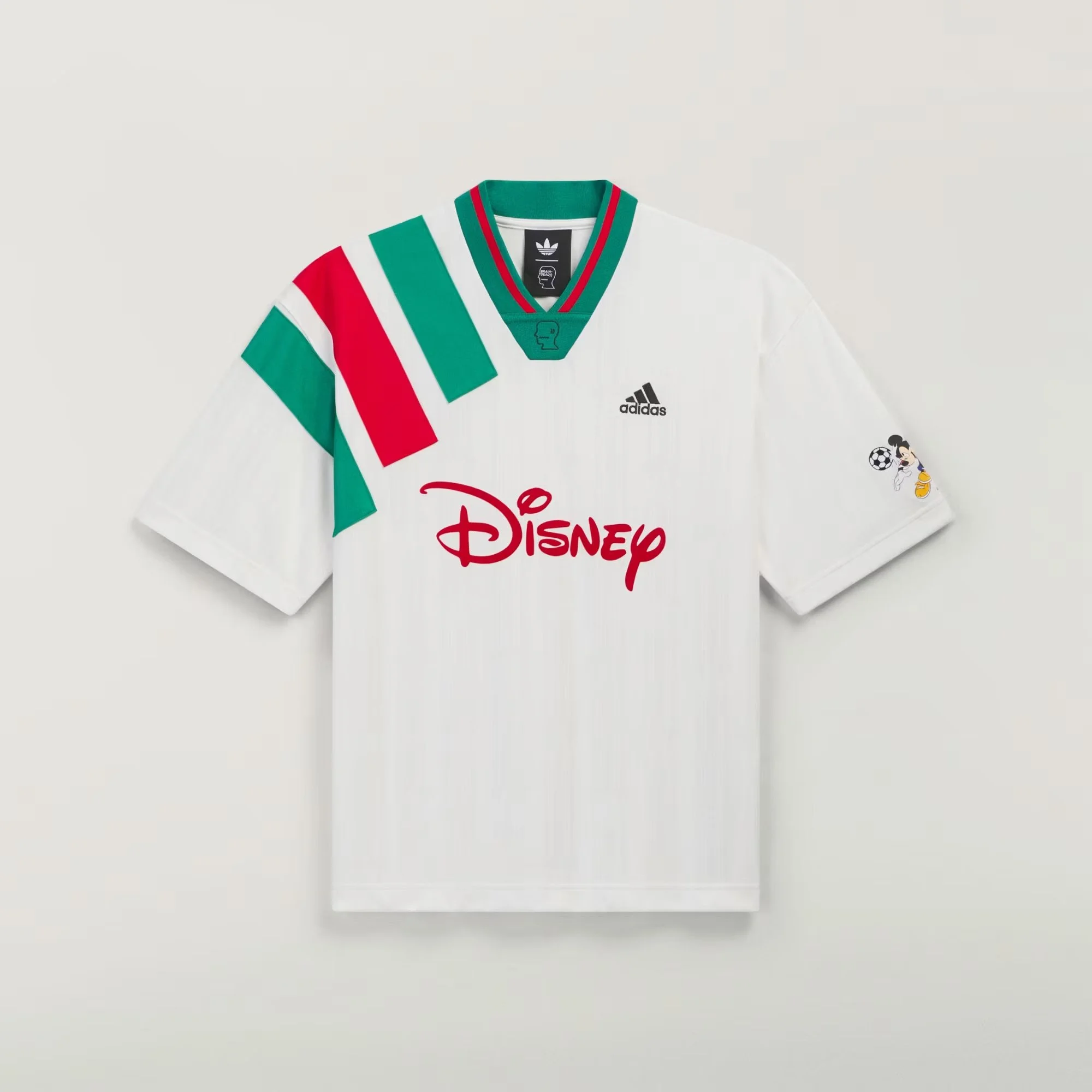 Adidas x Brain Dead Disney Soccer Jersey - Chalk White