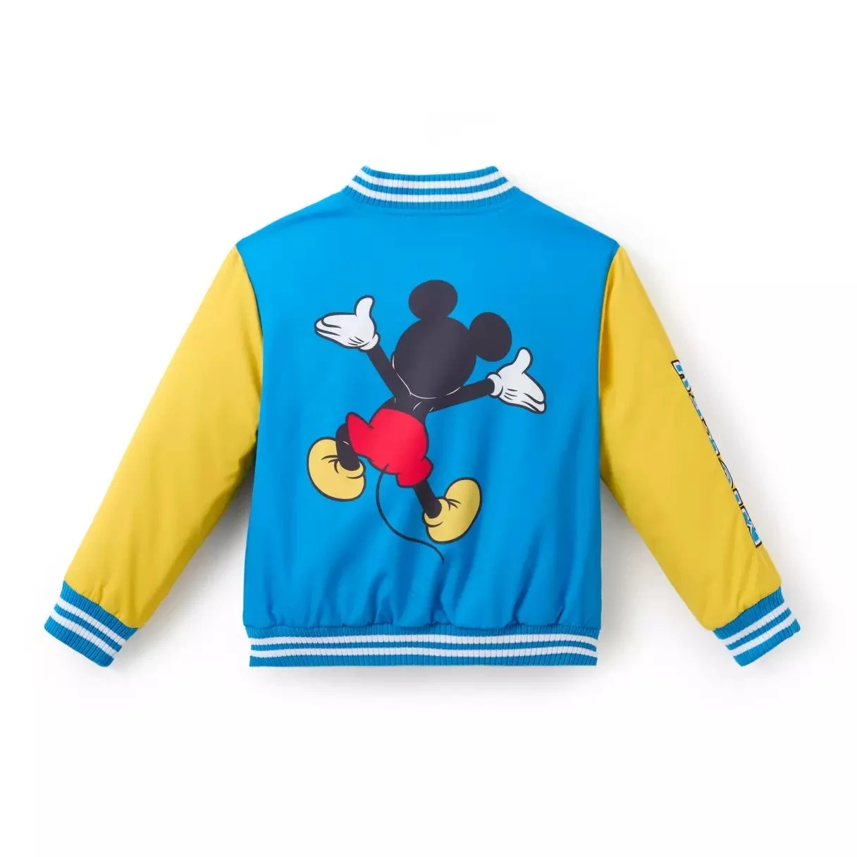 Kids Mickey Back to Front Varsity Jacket