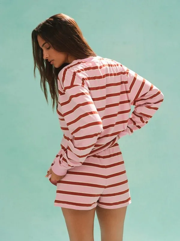 Heavy Cotton Easy Stripe Shorts