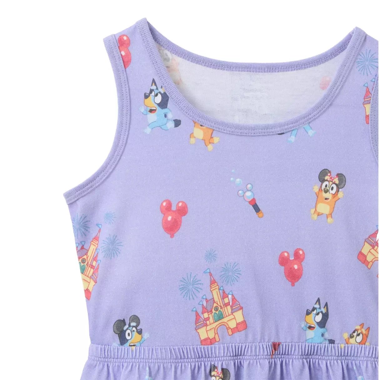 Girls Bluey and Bingo Disney Parks Dress