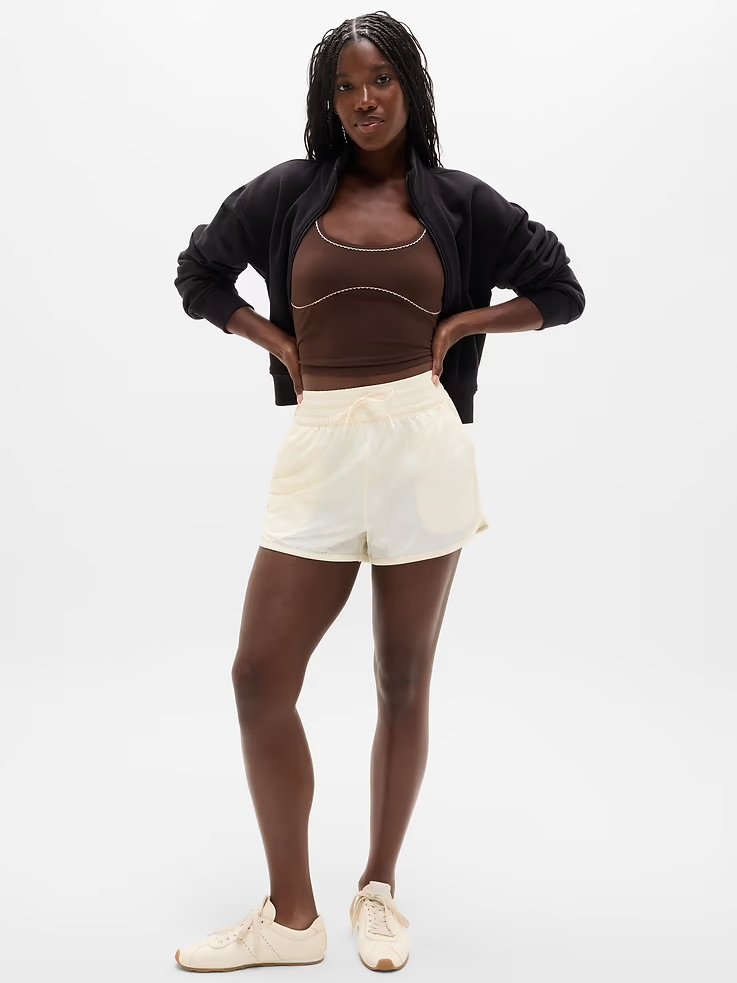 Weekender High Rise Picot 3" Run Short