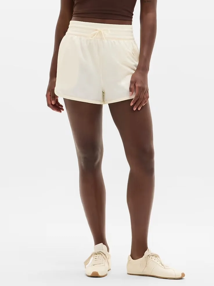 Weekender High Rise Picot 3" Run Short