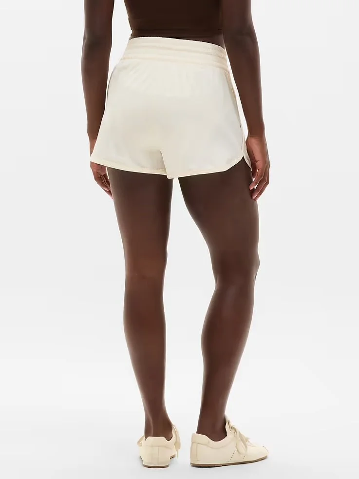 Weekender High Rise Picot 3" Run Short