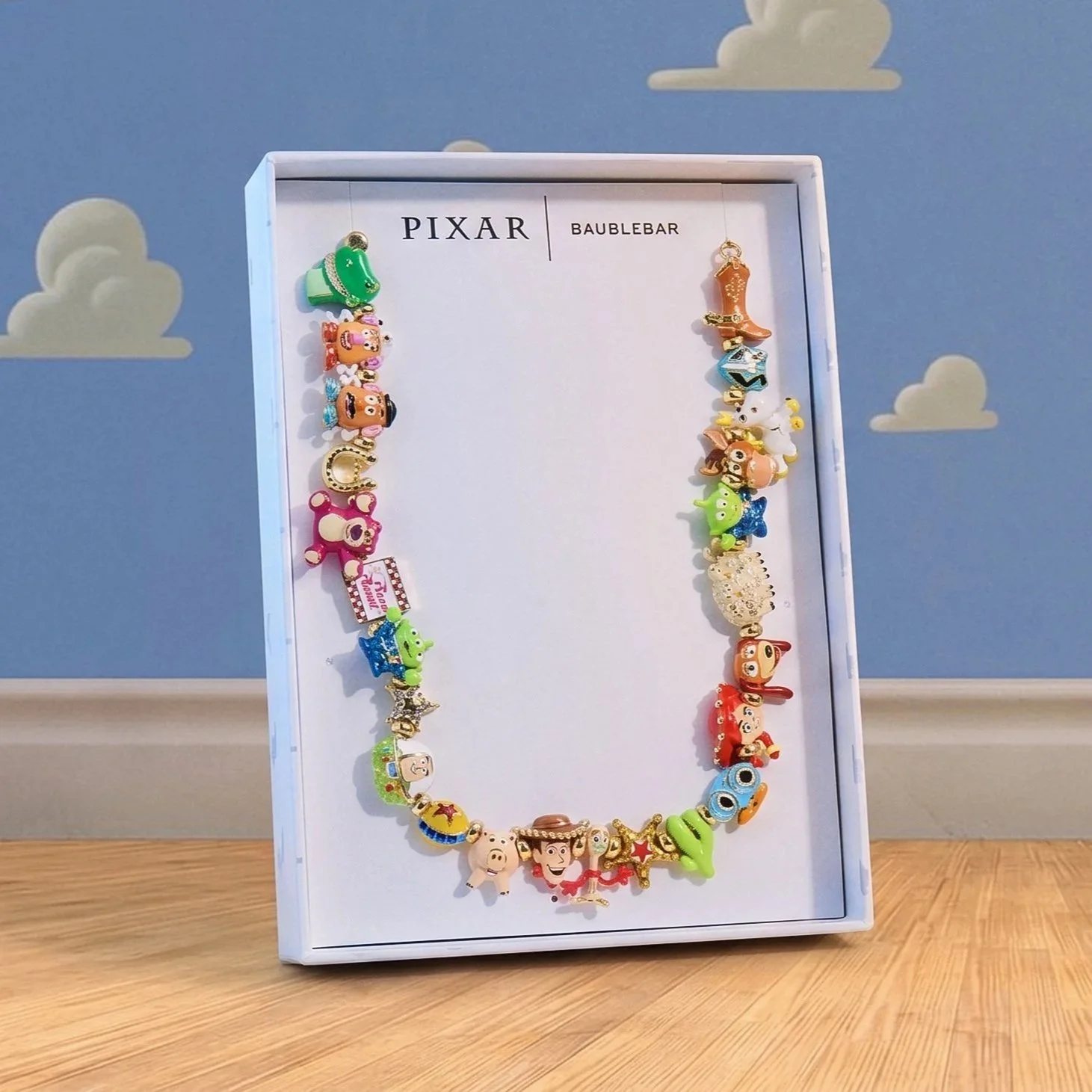 New Disney and Pixar BaubleBar Toy Story Friends Forever Limited Edition Necklace