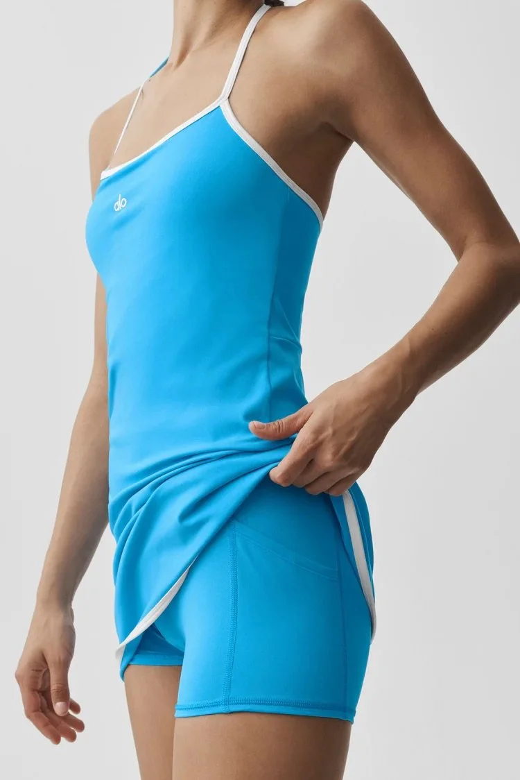 ALO Softsculpt Halter Tennis Dress