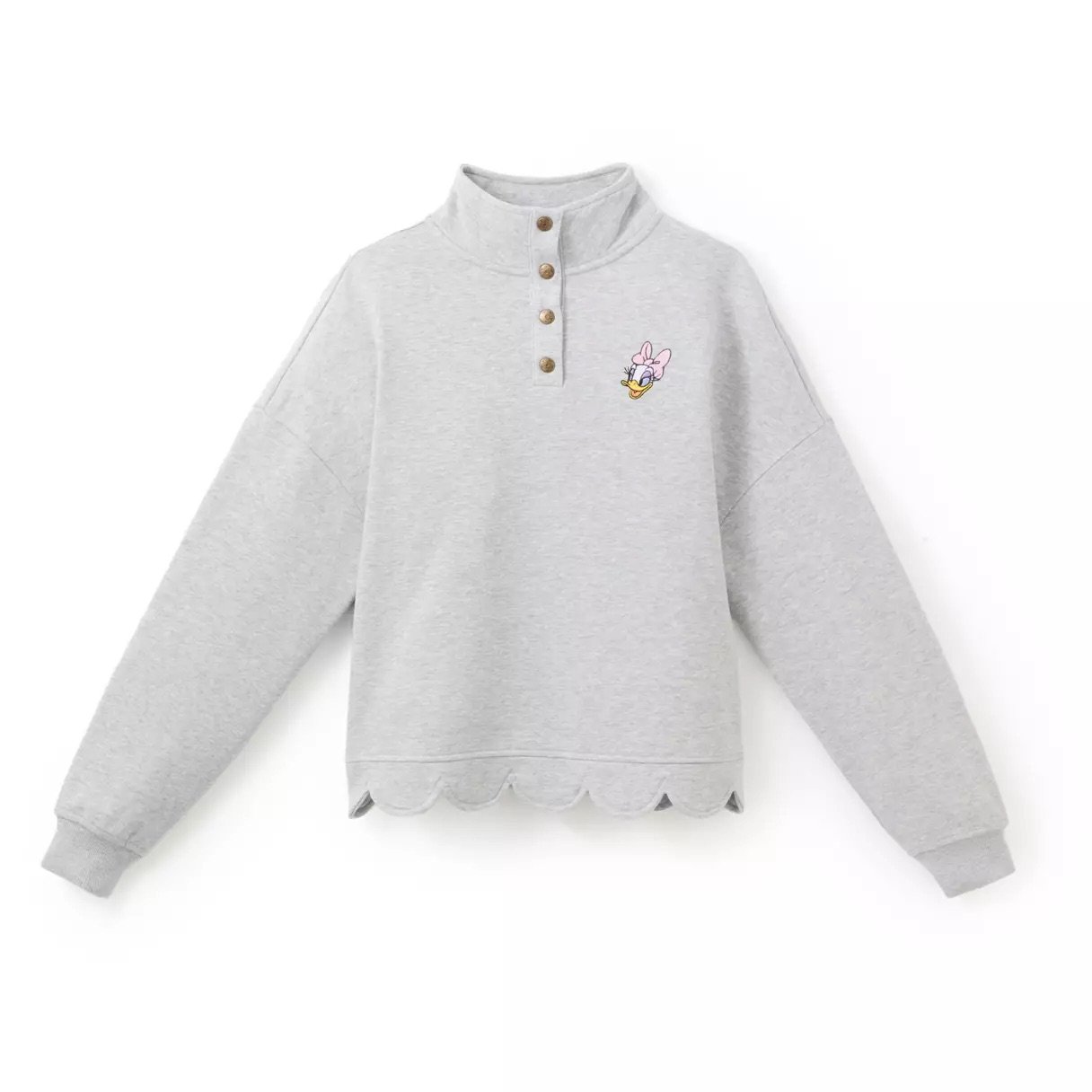 Daisy Duck 1/4 Snap Pullover