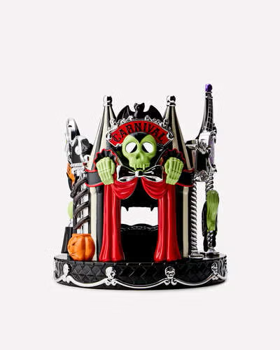 Glow-in-the-Dark Circus Luminary 3-Wick Candle Holder
