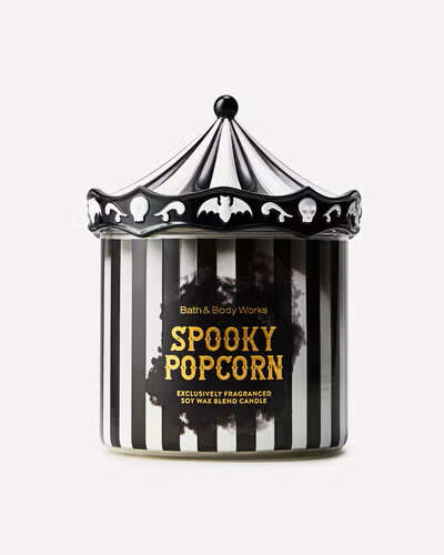 Spooky Popcorn 3-Wick Candle