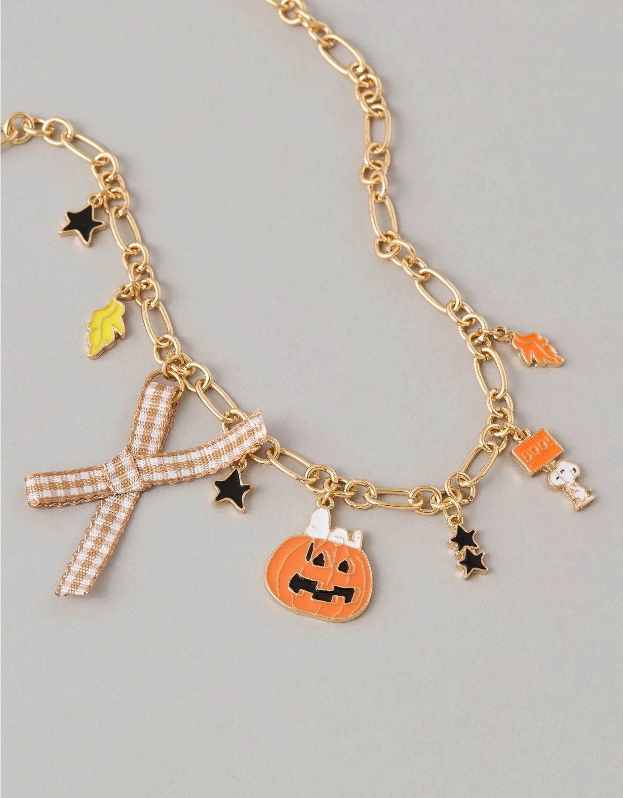AE Snoopy Fall Charm Necklace