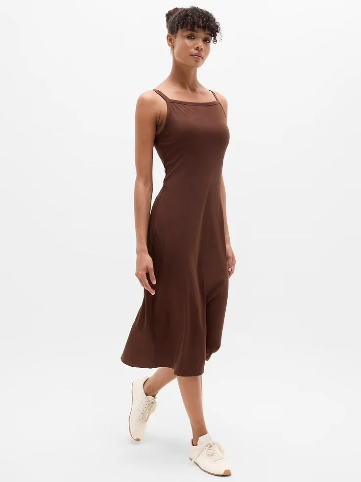 Signature Rib Apron Dress