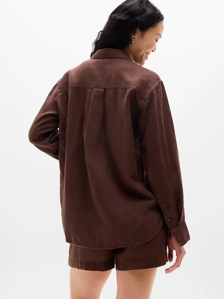 Retreat Linen Top